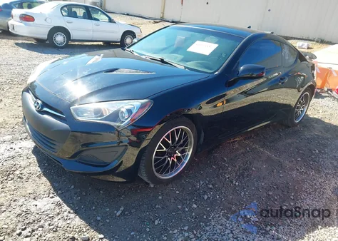 2013 Hyundai Genesis 2.0T z USA, uszkodzony, nr VIN KMHHT6KD1DU103676